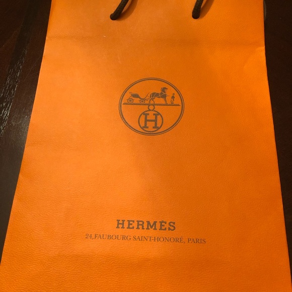 Hermes Authentic paper shopping bag - Picture 1 of 2